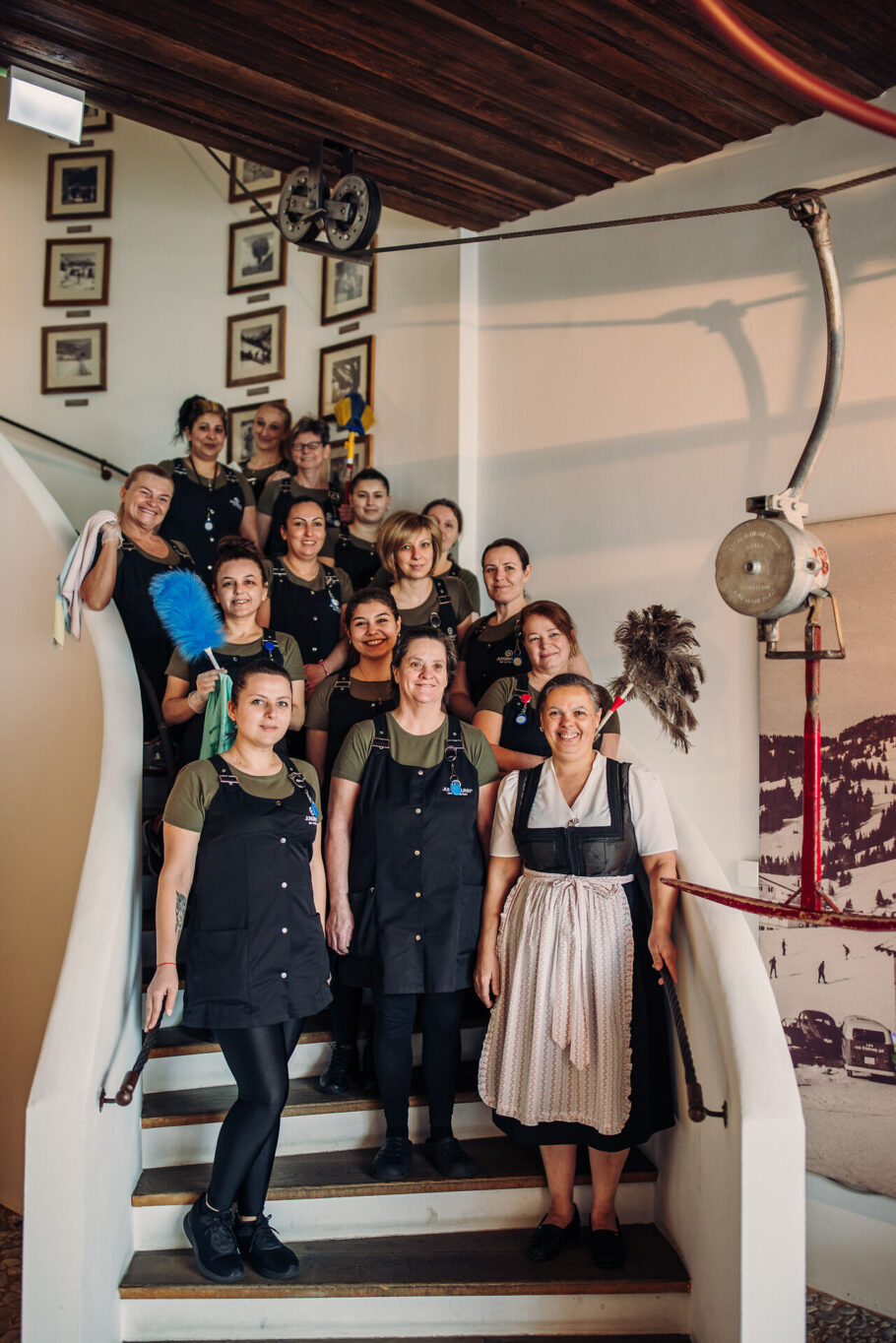 Housekeeping im Liftmuseum Jungbrunn