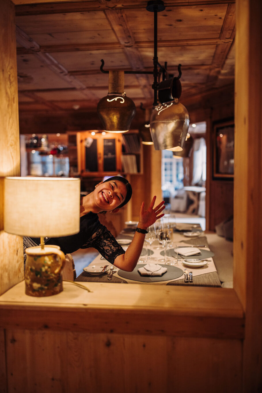 Servicemitarbeiterin im Jungbrunn Wirtshaus