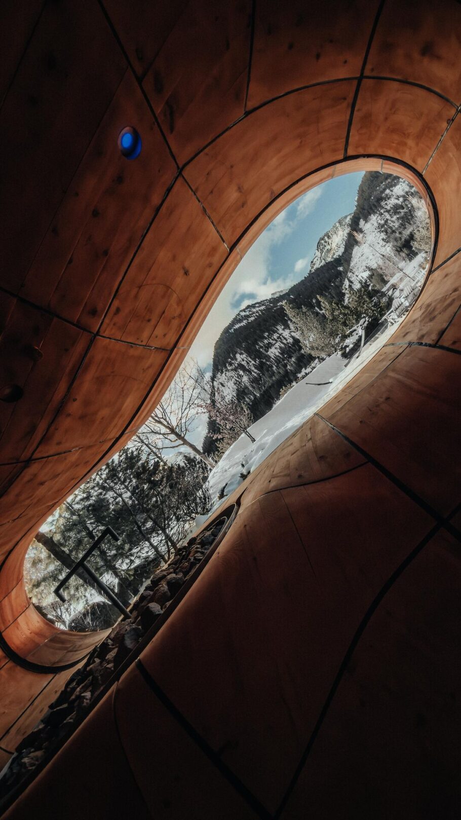 Winter Spa 3D Sauna Ausblick