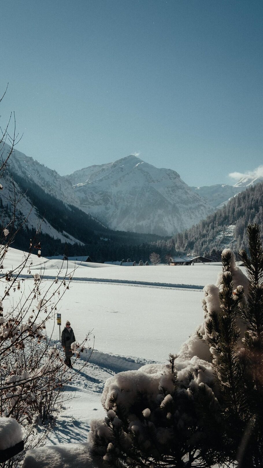 Zimmer Winter Ausblick Landhaus
