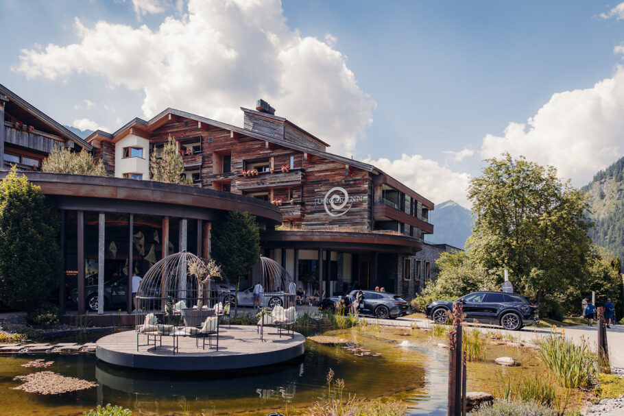 Eingangsbereich Hotel Jungbrunn
